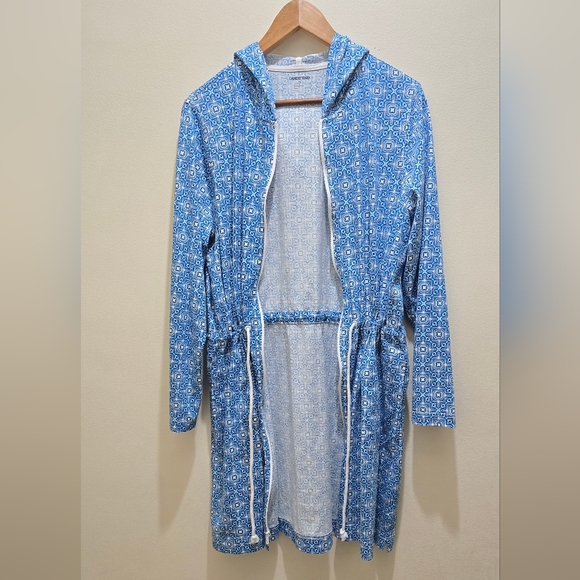 Lands'end  Long Sleeve Full Zip Hoodie - Picture 1 of 8